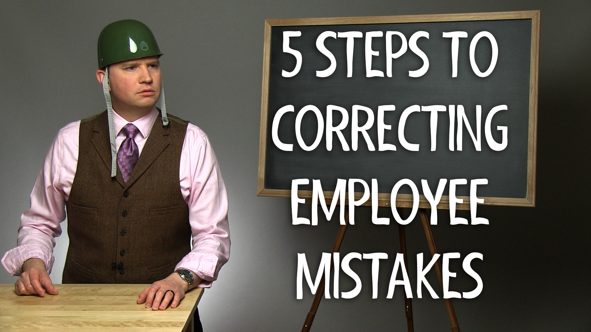 5 Steps to Correcting Employee Mistakes