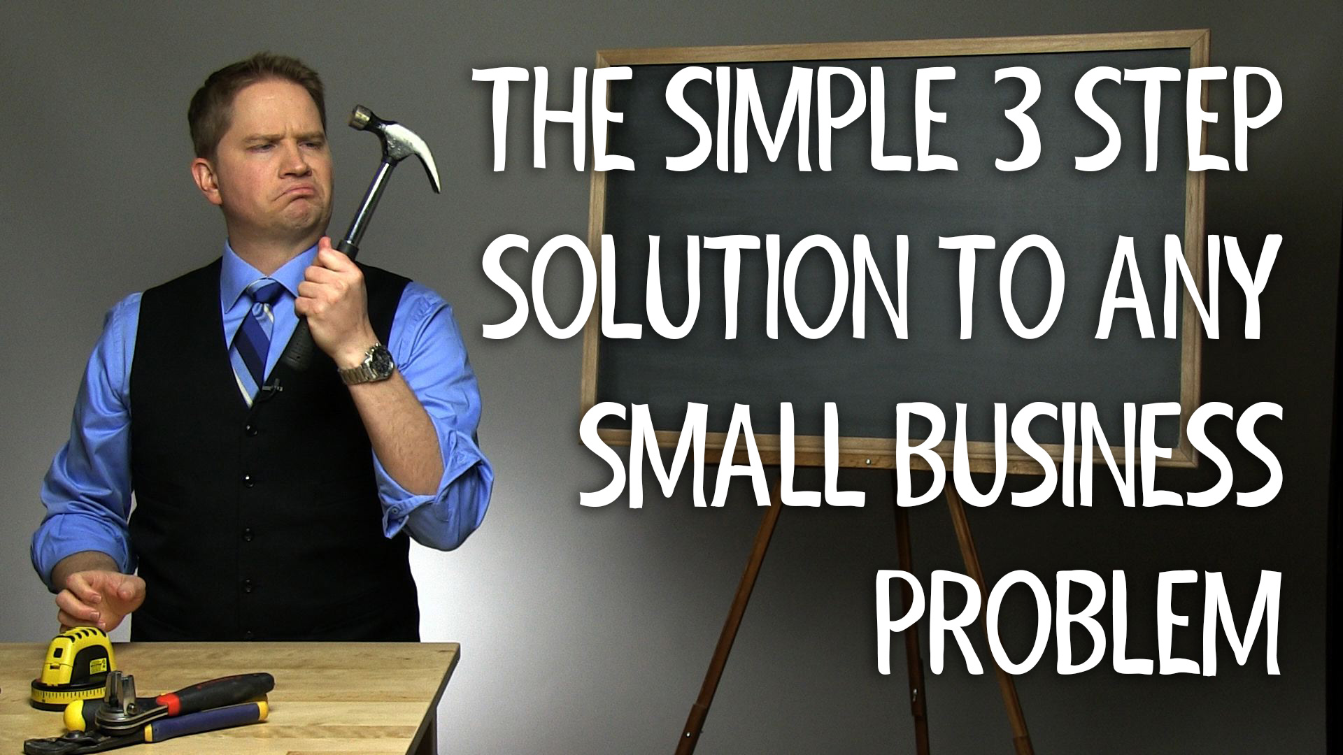 The 3 Step Process to Solve Any Small Business Problem- Don’t be caught unprepared