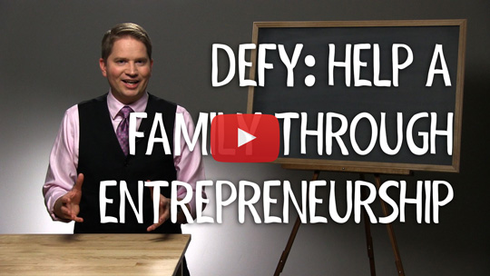 Support Defy Ventures & I’ll Match Your Donation!