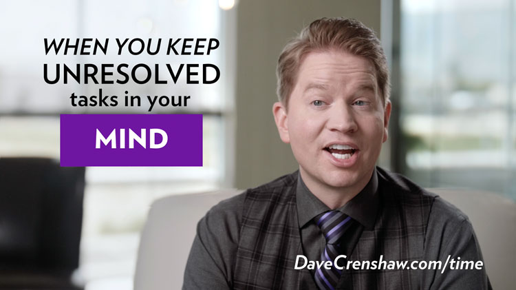 Don’t use your mind like a post-it note!